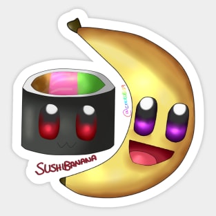 Sushi Banana Sticker